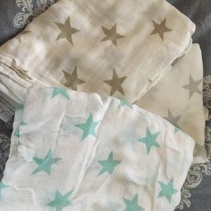 Aden and Anais Bamboo Swaddling Blankets
